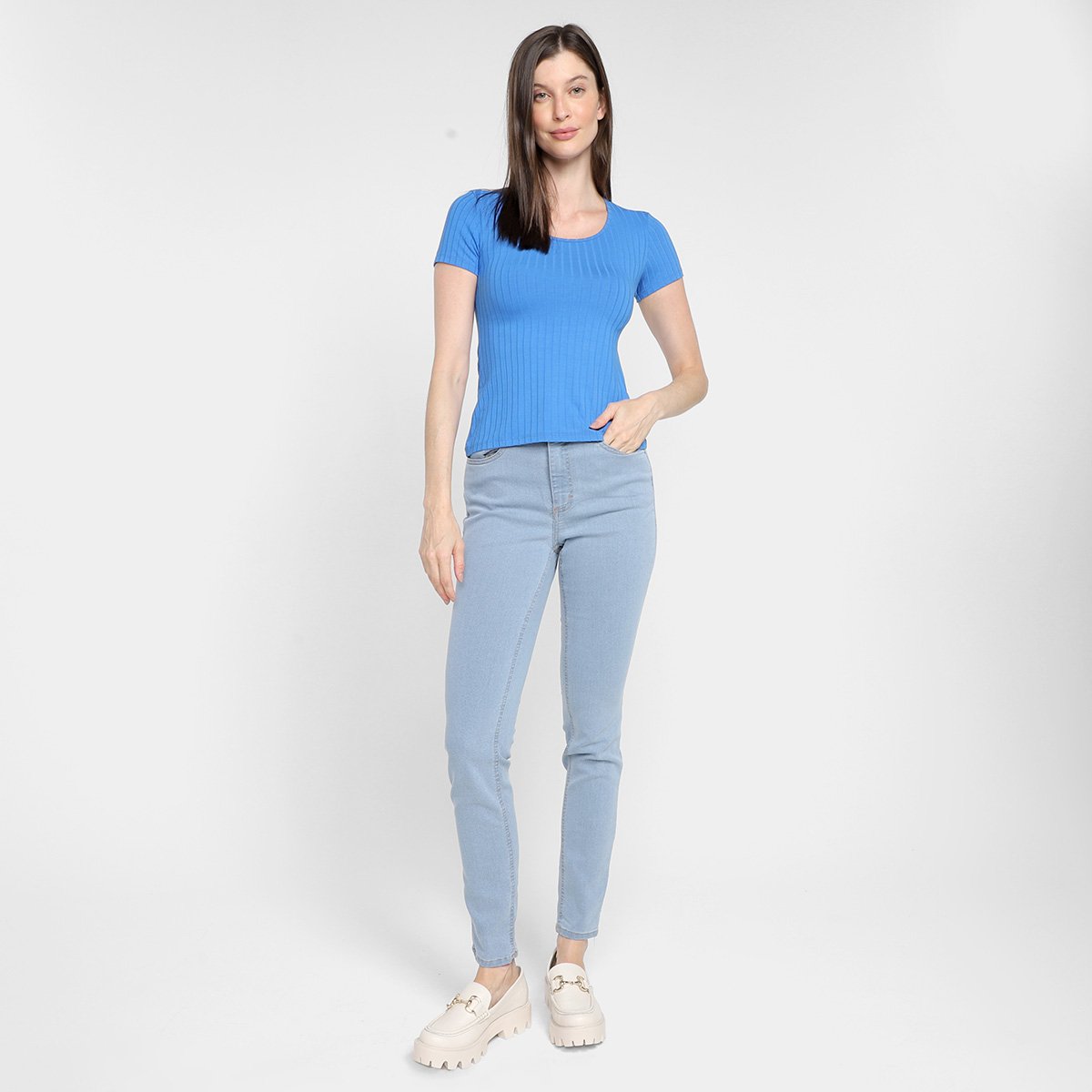 Calça Jeans Malwee Skinny Clara Feminina - 1