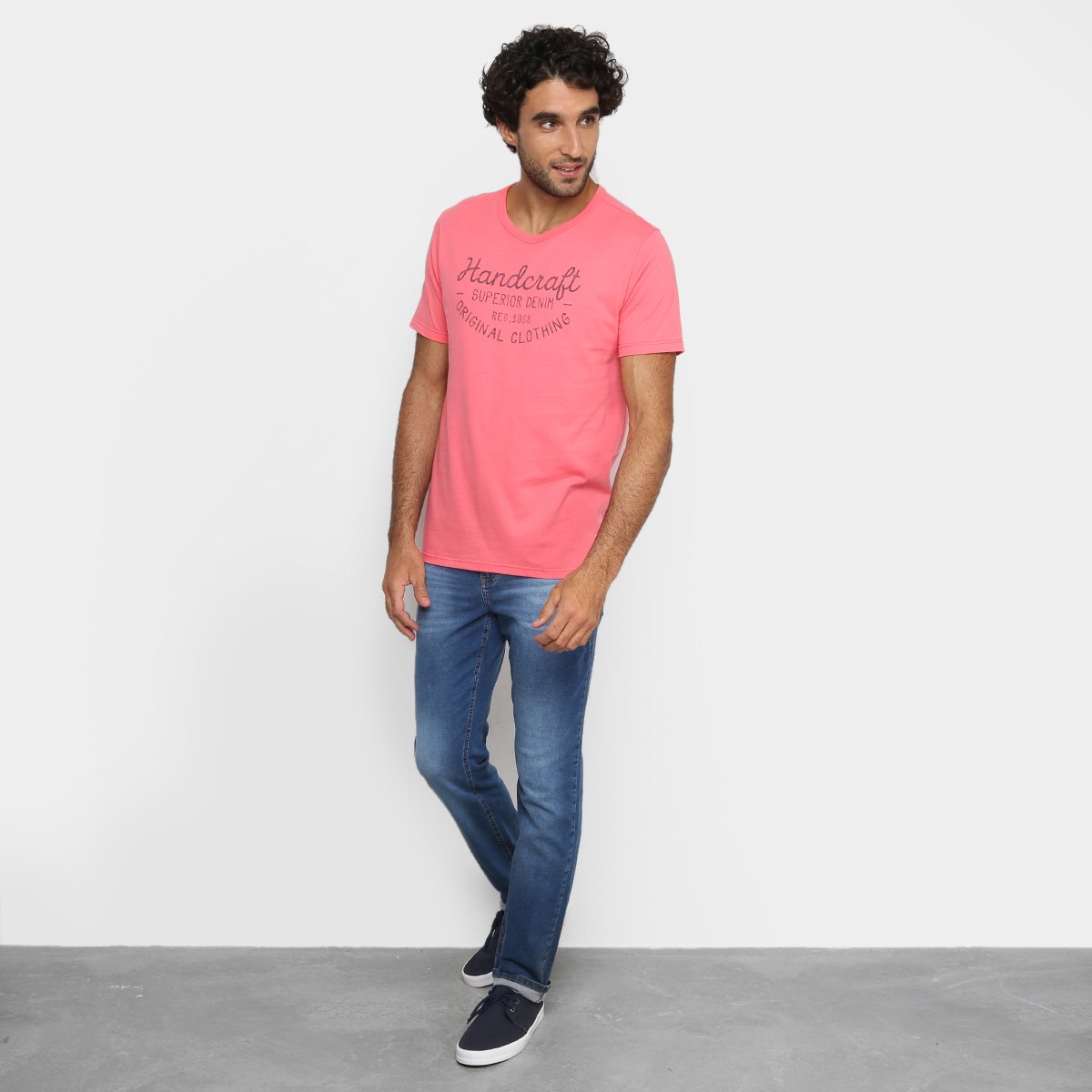 Calça Jeans Malwee Slim Com Puídos Masculina - 2