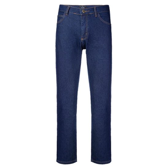 Calça Jeans Masc. Comfort Reta Elastano Vilejack VMCL0012 - Azul Menor preço em Calça Jeans Masc. Comfort Reta Elastano Vilejack VMCL0012 - Azul