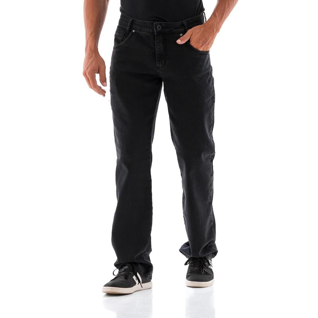 Calça Jeans Masculina Arauto Confort Black