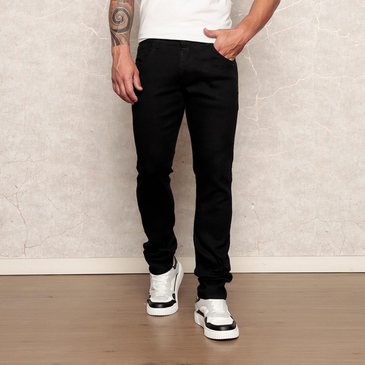 Calca Jeans Masculino Elastano em promoção na Netshoes!