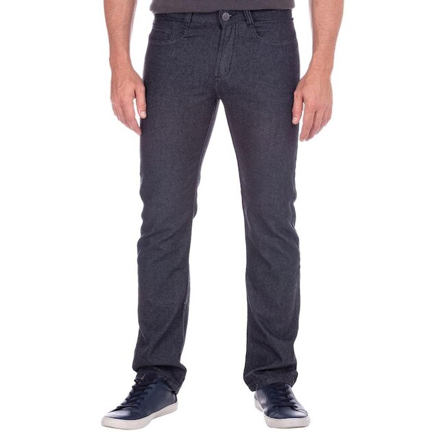 Calça Jeans Masculina Cinza Chumbo - Cinza | Netshoes