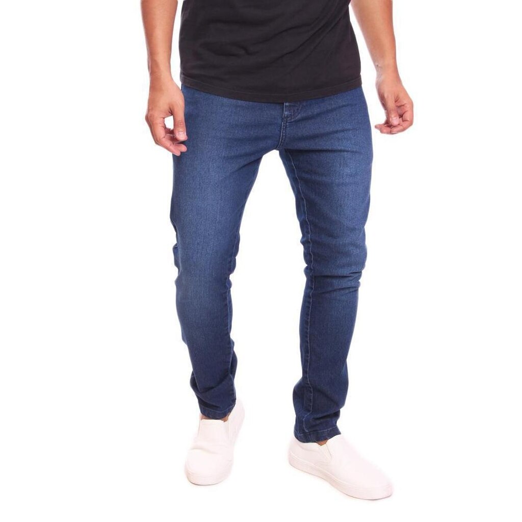 Calça Jeans Masculina Com Elastano OMG Denim Skinny