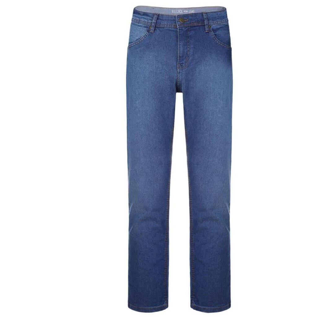 Calça Jeans Masculina Com Elastano Reta Vilejack VMCR0014