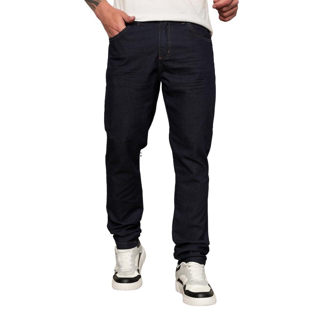 Calça Jeans Masculina Comfortavel Tradicional com Lycra Algodão Premium