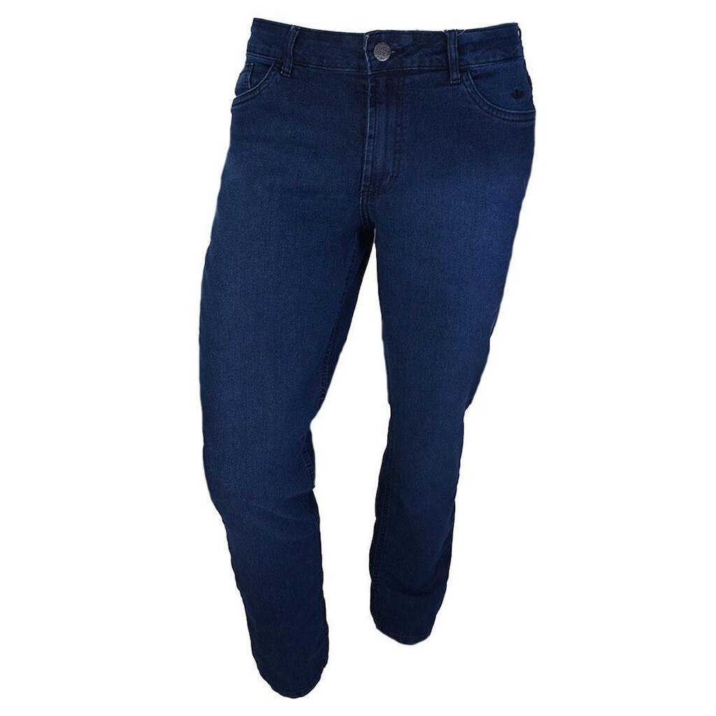 Calça Jeans Masculina Docthos Relaxed Fit Azul - 4301