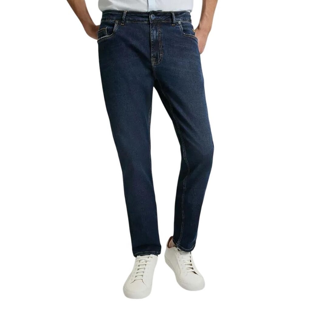 Calça Jeans Masculina Docthos Slim Azul - 3205