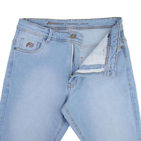 Calça Jeans Masculina Freesurf Like Denin Skinny Azul - 1108