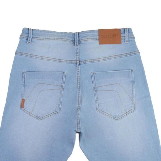 Calça Jeans Masculina Freesurf Like Denin Skinny Azul - 1108