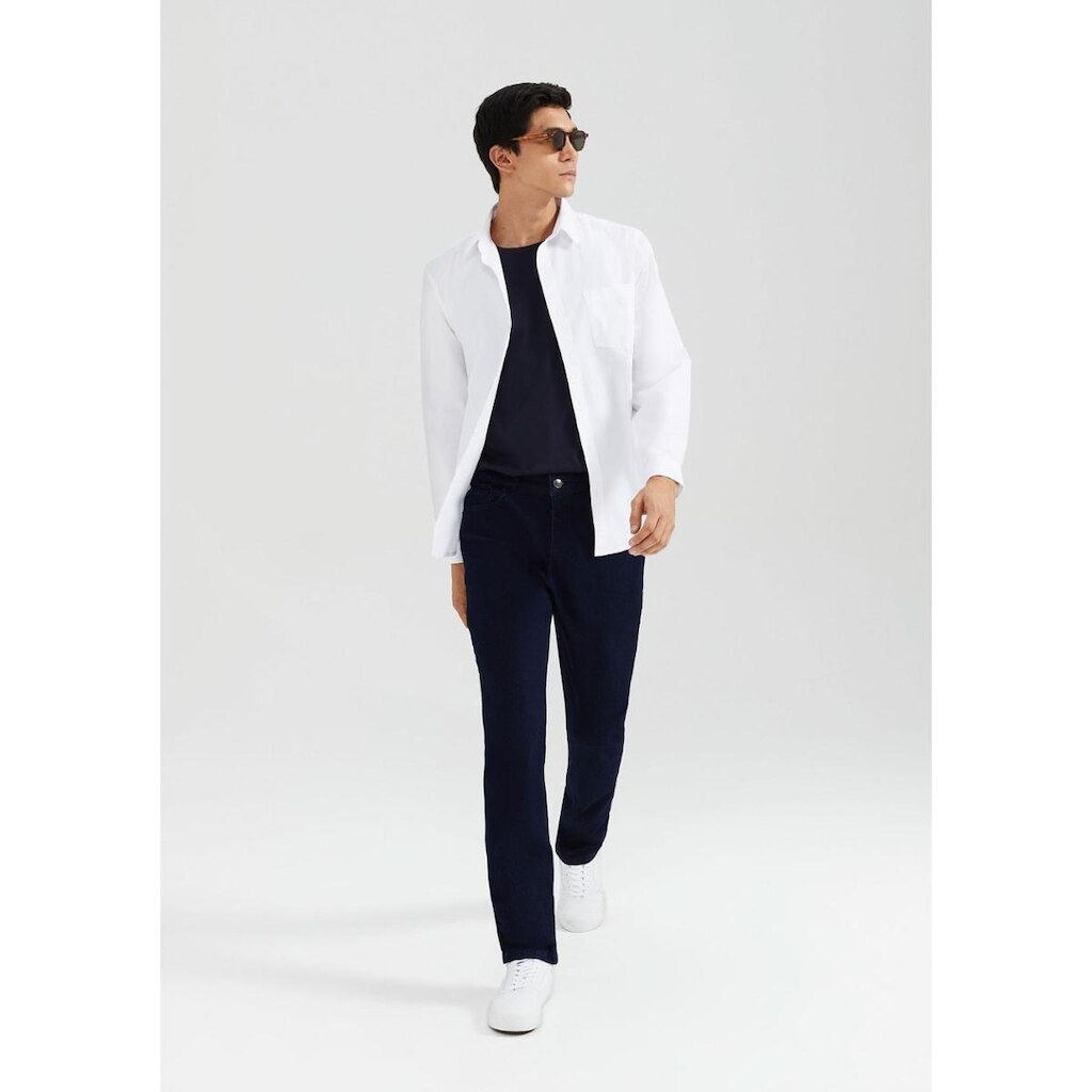 Calça Jeans Masculina Reta - Azul 036