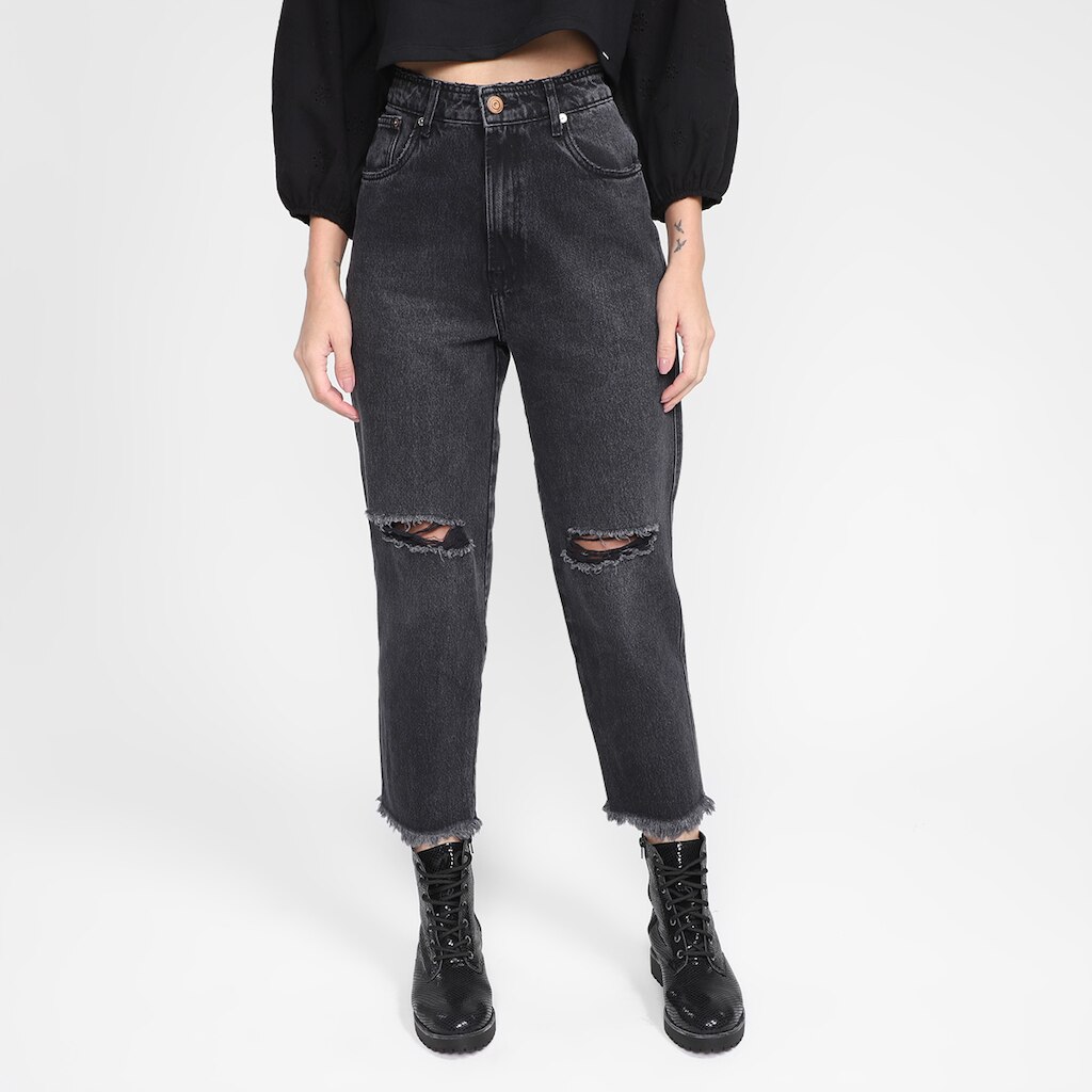 Calça Jeans My Favorite Things Tapered Super High Feminina