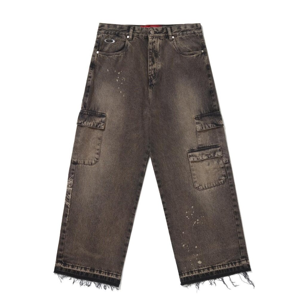 Calça Jeans Oakley x Piet Distressed Denim Masculino