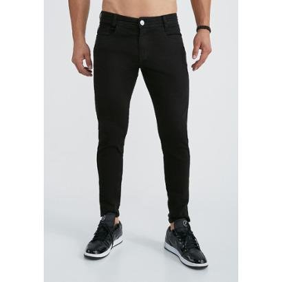 Calça Jeans Outlet Premium Super Slim Raul - Preto | Netshoes