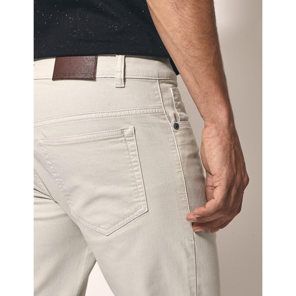 Calça Jeans Perth Aviator Masculina Gelo Netshoes