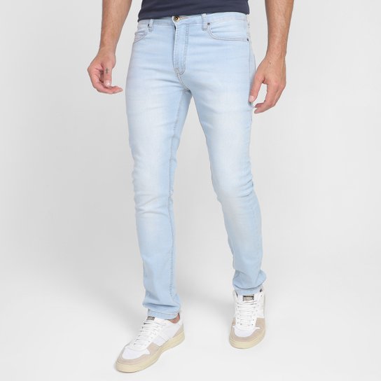 Calça Jeans Reserva Skinny Mineiro Masculina - Azul Claro Menor preço em Calça Jeans Reserva Skinny Mineiro Masculina - Azul Claro