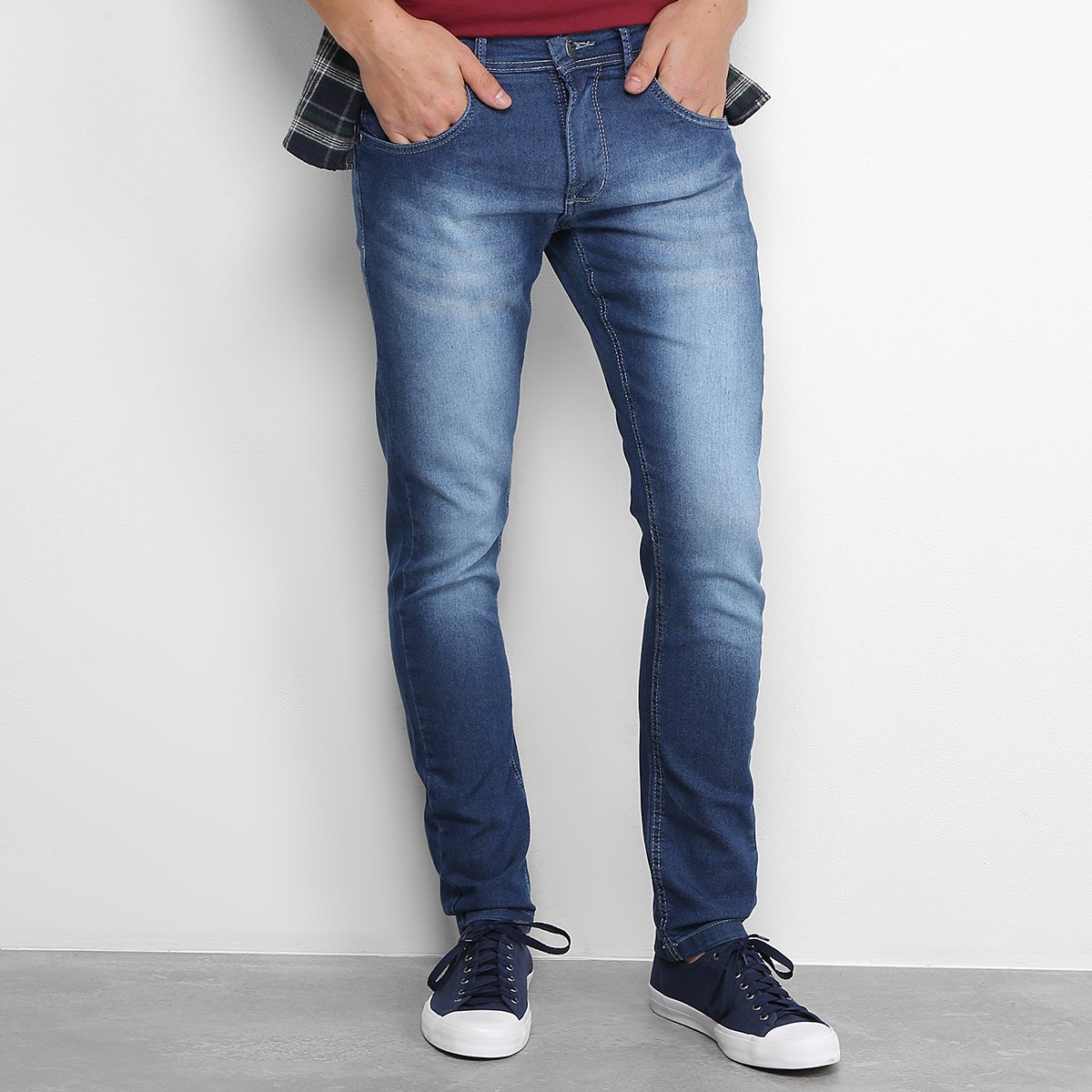 calça jeans zamany masculina
