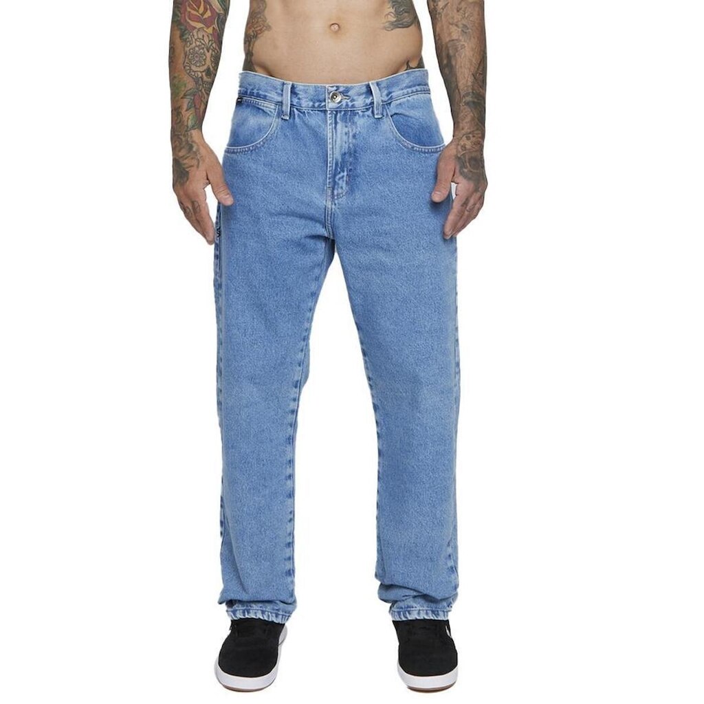 Calça Jeans RVCA Weekend Denim Blue Wash SM25 Masculina