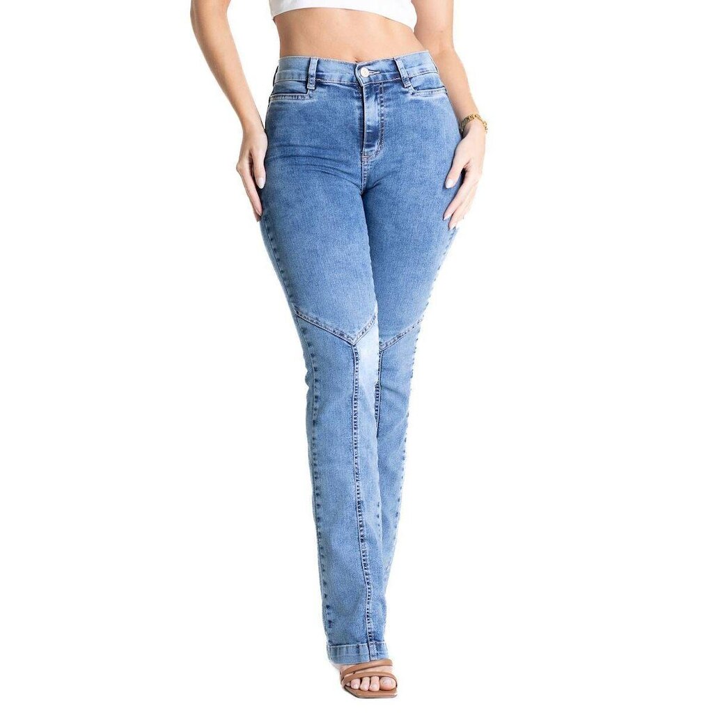 Calça Jeans Sawary Boot Cut - 280803 - Azul médio 46