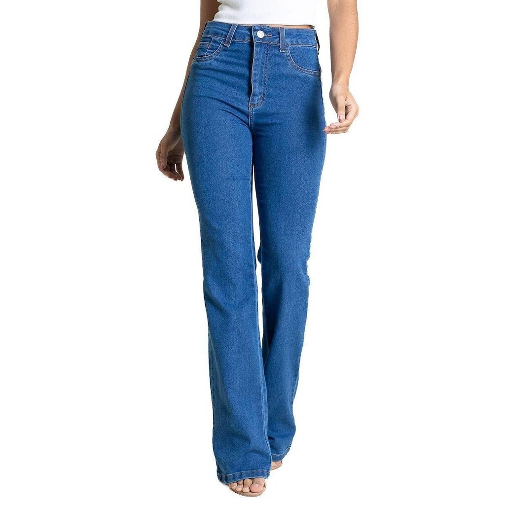 Calça jeans Sawary Boot Cut - 283959 - Azul médio 44