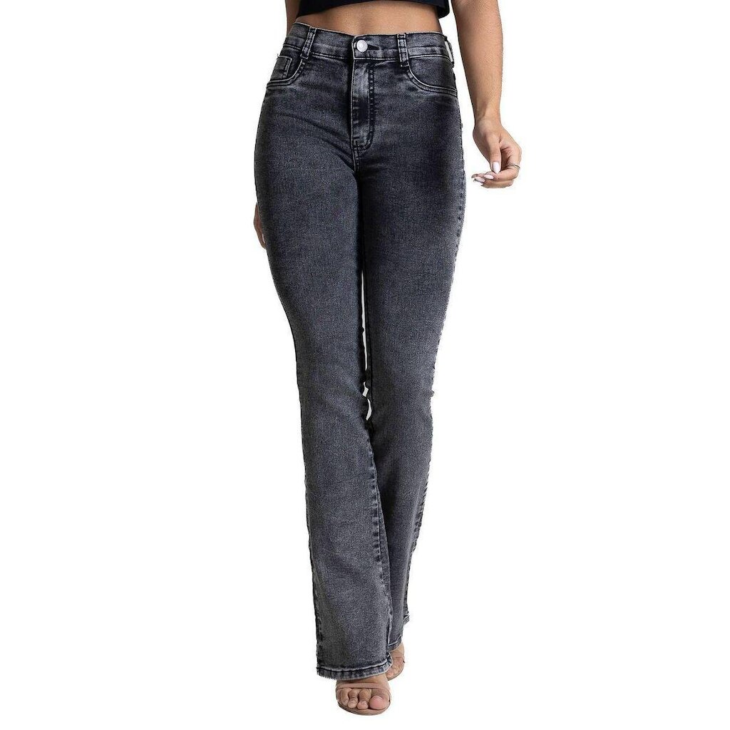 Calça Jeans Sawary Boot Cut - 284151 - Preto 36