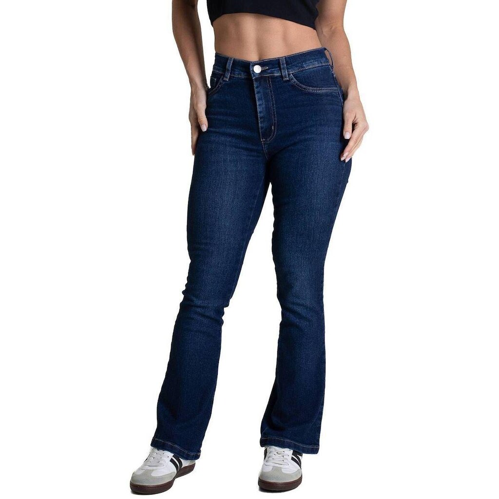 Calça Jeans Sawary Boot Cut Petit - 283225 - Azul 46