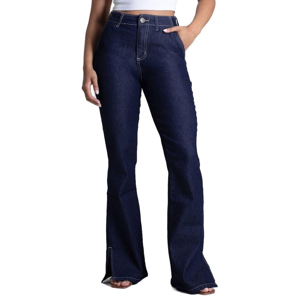 Calça Jeans Sawary Boot Cut Petit - 283262 - Azul 36