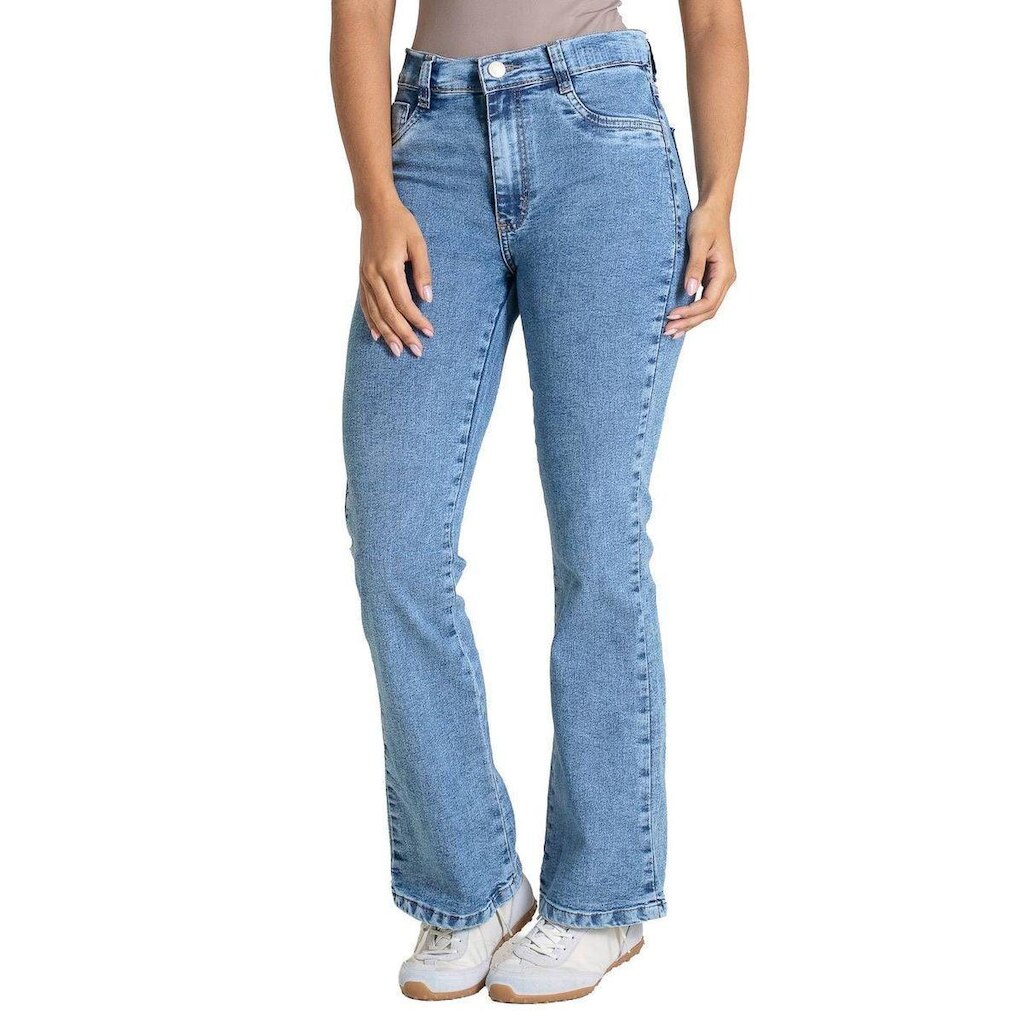 Calça Jeans Sawary Boot Cut Petit - 283757 - Azul 34