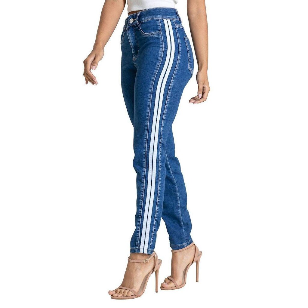 Calça Jeans Sawary Cigarrete - 283504 - Azul 36