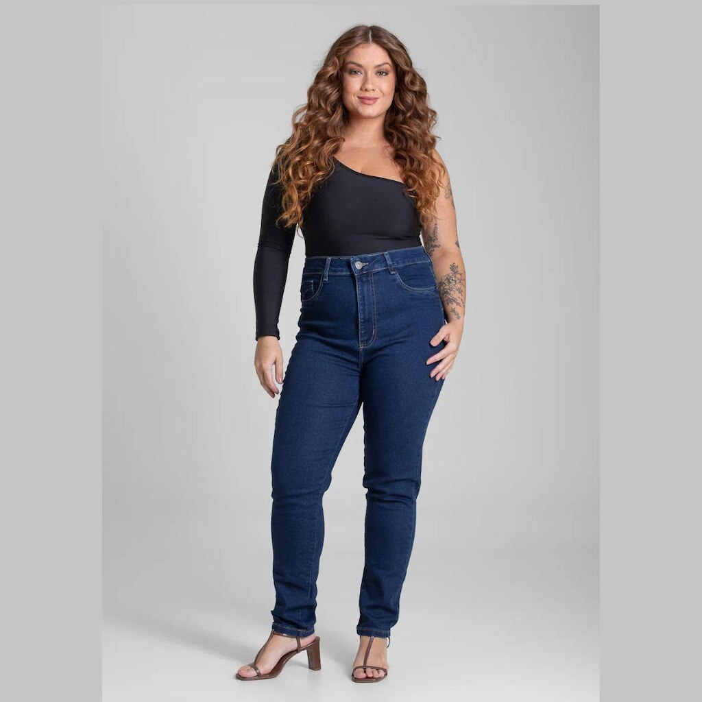 Calça Jeans Sawary Cigarrete Plus Size 282088