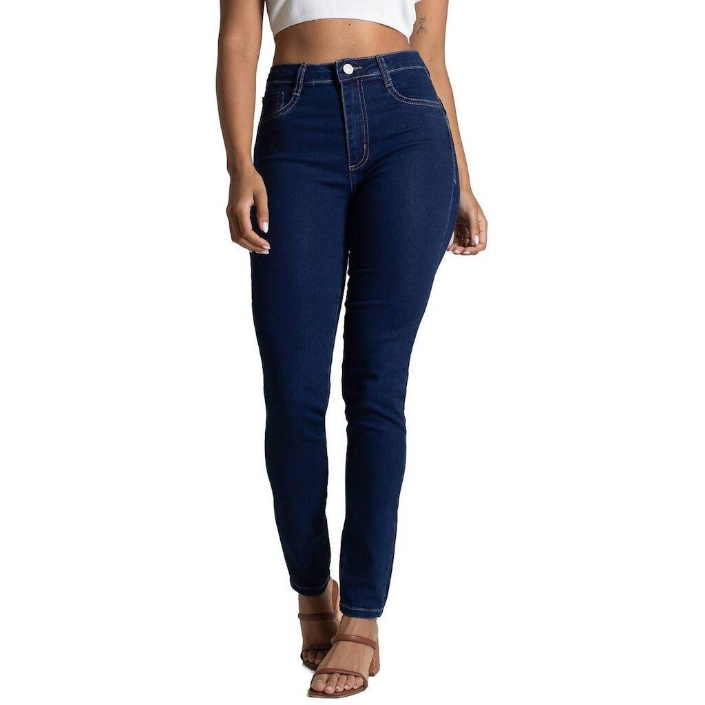 Calça Jeans Sawary Heart - 283385 - Azul 44