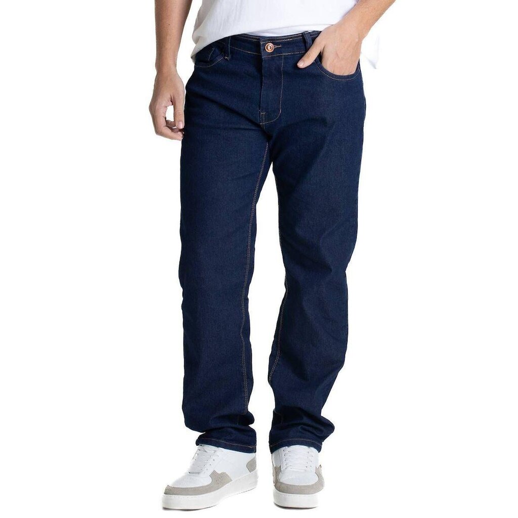 Calça Jeans Sawary Reta - 280821 - Azul  44