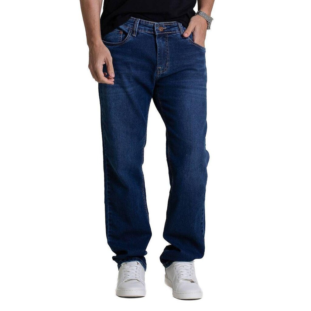 Calça Jeans Sawary Reta - 283485 - Azul médio 38