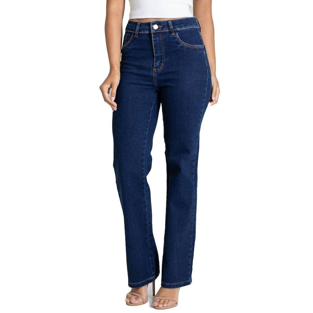 Calça Jeans Sawary Reta - 283500 - SUPER BLUE 44