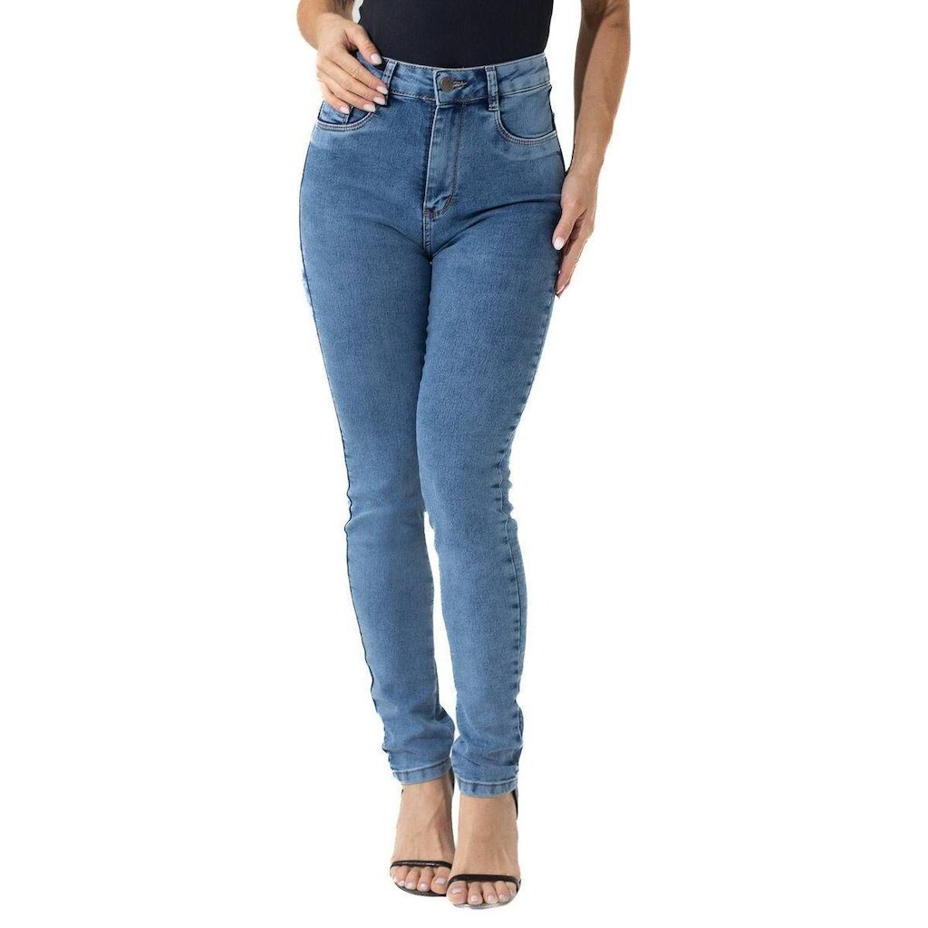 Calça Jeans Sawary Super Lipo - 282700 - Azul medio 48