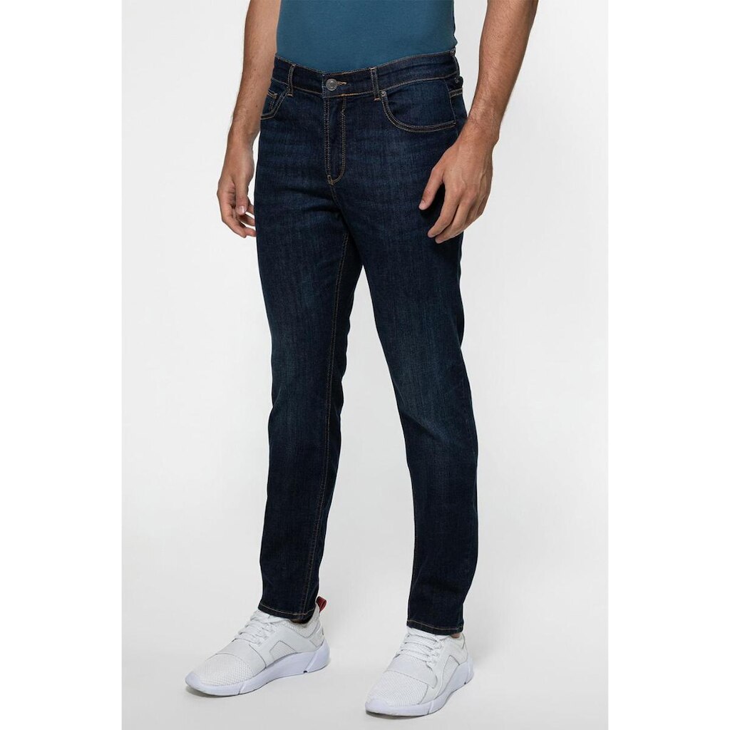 Calça Jeans Skinny Azul Escuro