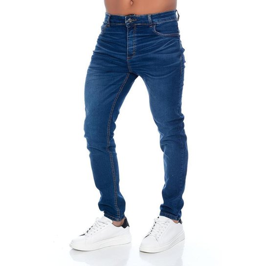 Calca Jeans Skinny Basica 15 Emporio Alex Masculina Azul Netshoes Calca Jeans Skinny Basica 15 Emporio Alex Masculina Azul Netshoes