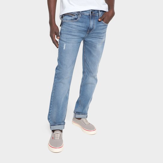 Calça Jeans Skinny Calvin Klein Five Poets Masculina - Azul Menor preço em Calça Jeans Skinny Calvin Klein Five Poets Masculina - Azul