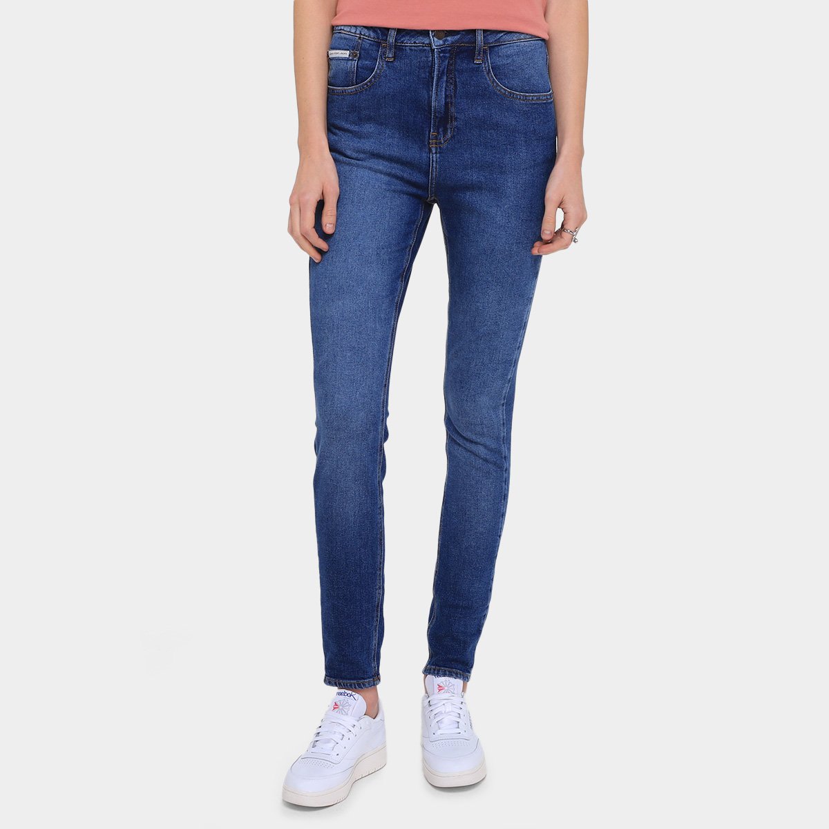 Calça Jeans Skinny Calvin Klein High Rise Feminina