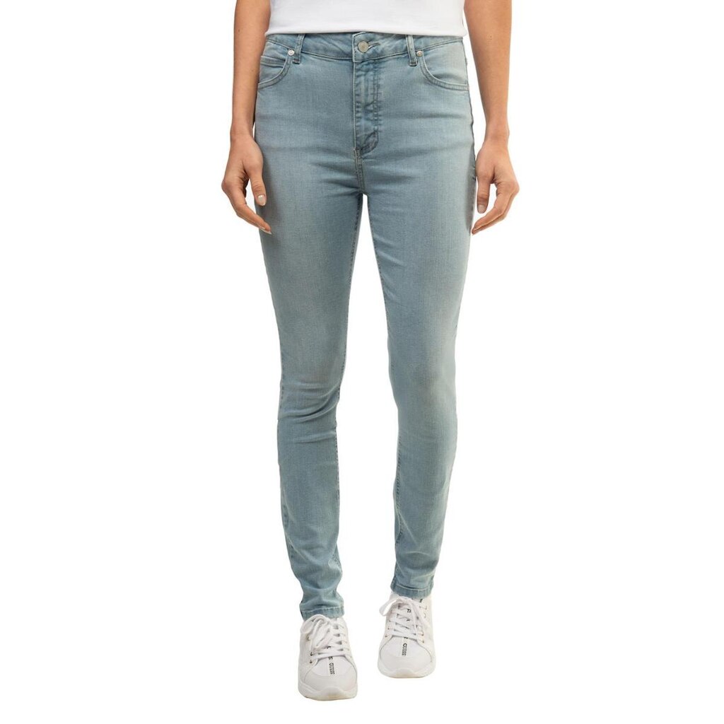 Calça Jeans Skinny Cintura Alta Guess Azul Claro
