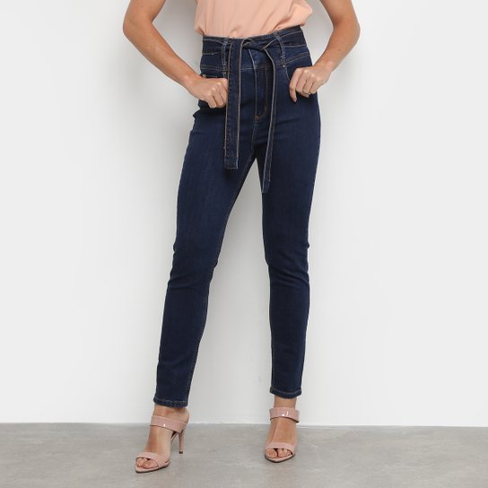Calça Jeans Skinny Enna Cintura Super Alta Feminina - Jeans Menor preço em Calça Jeans Skinny Enna Cintura Super Alta Feminina - Jeans