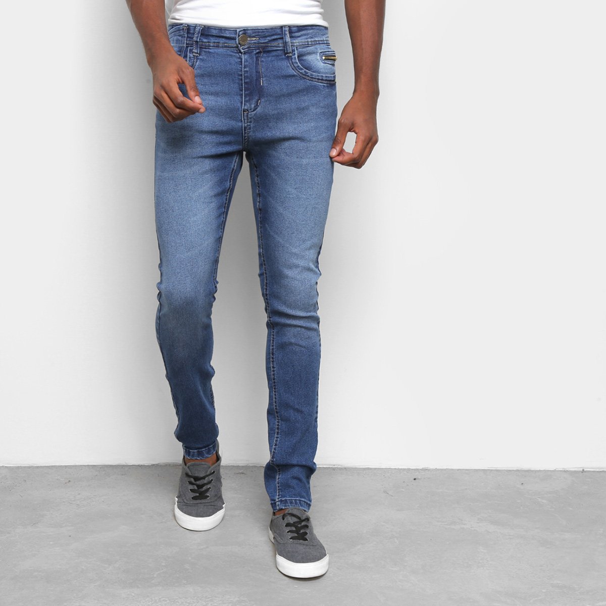 calça jeans masculina netshoes