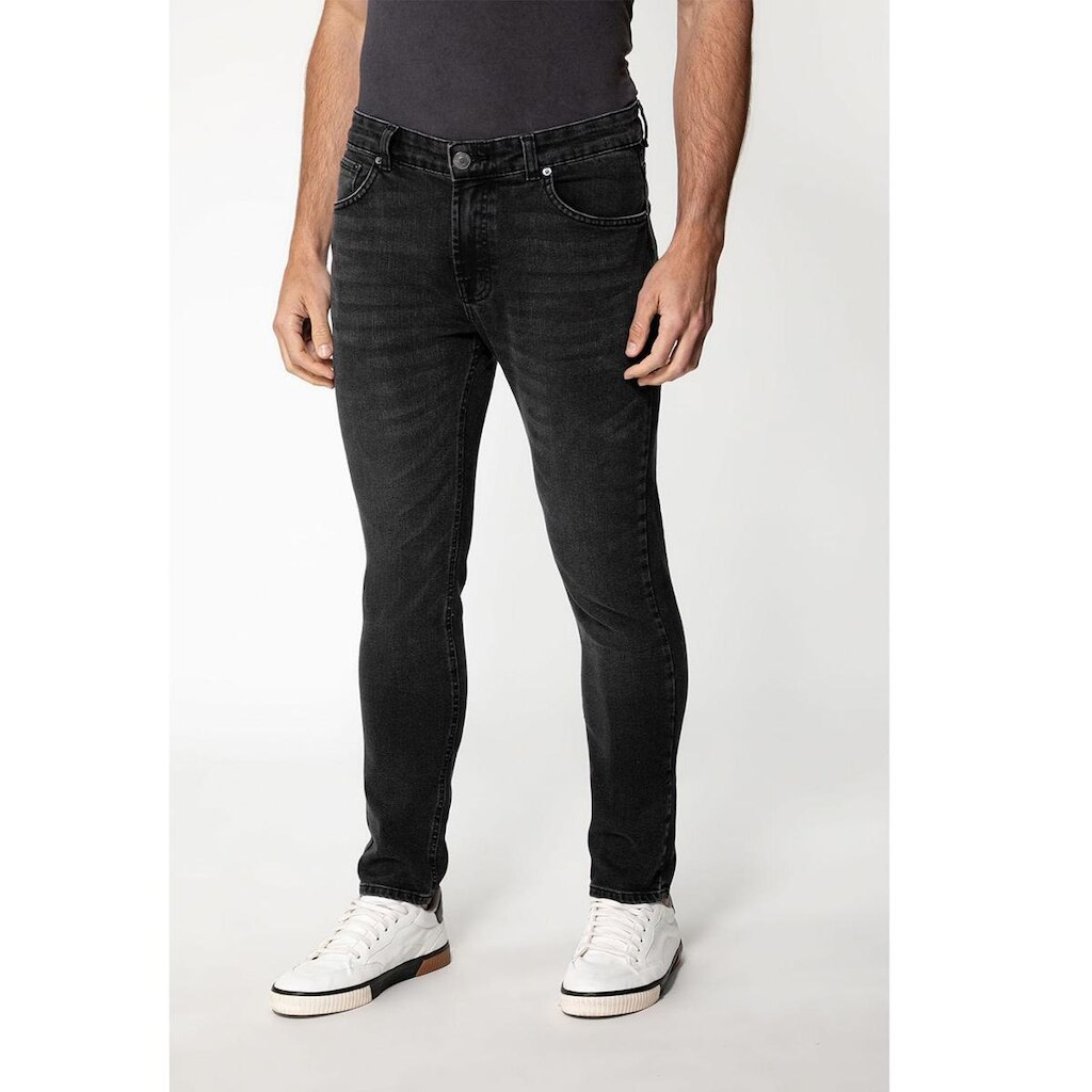 Calça Jeans Skinny Preto