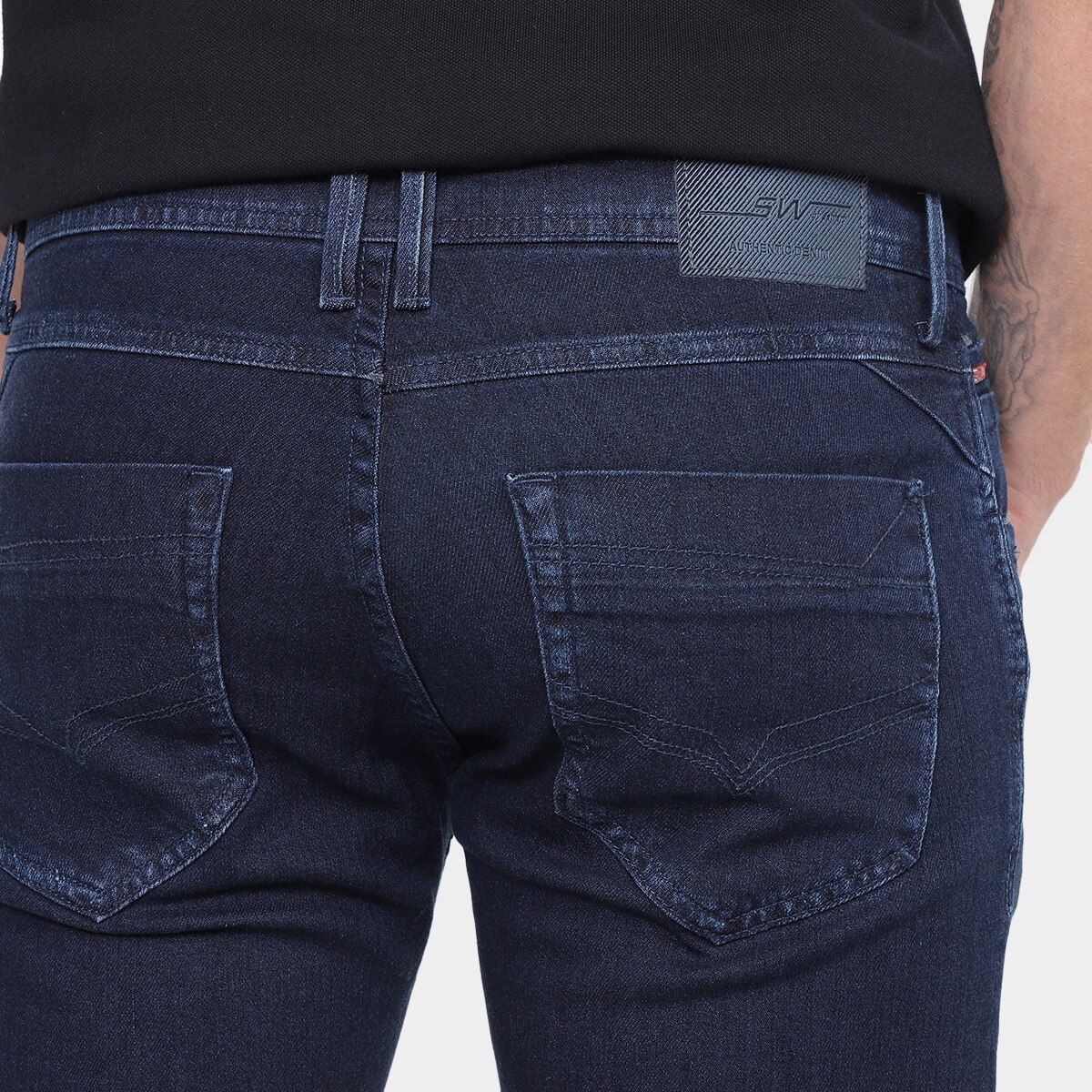 Calça Jeans Skinny Sawary Casual Masculina - 2