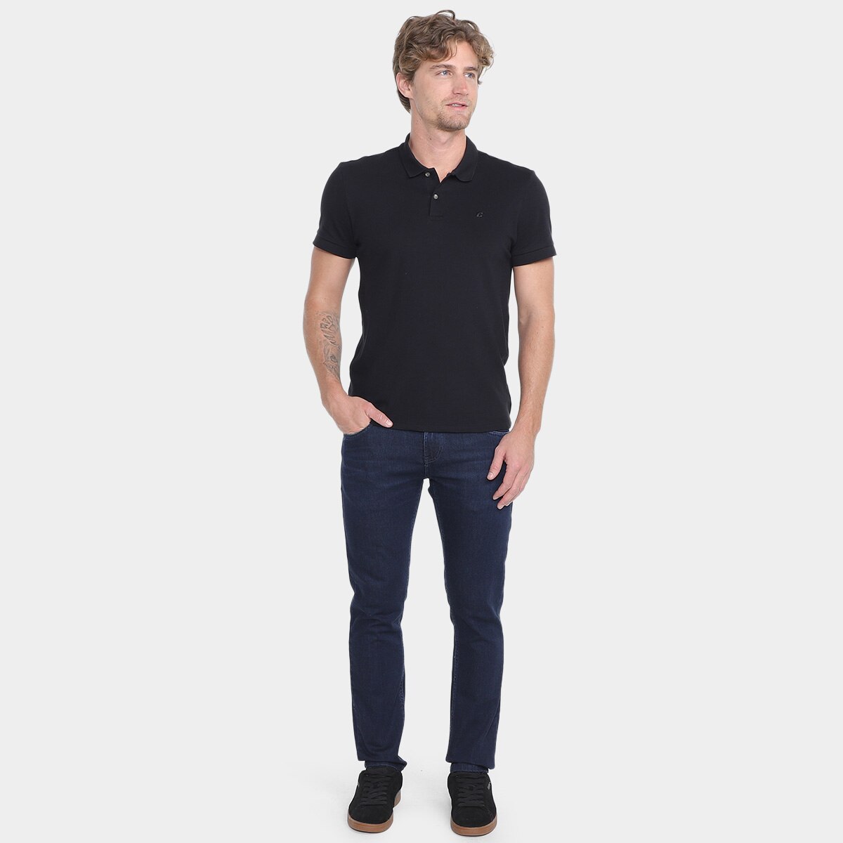Calça Jeans Skinny Sawary Casual Masculina - 3