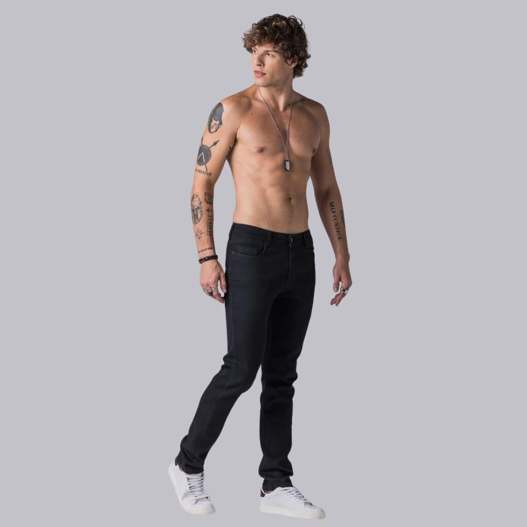 Calça Jeans Skinny Urban Rock e Soda