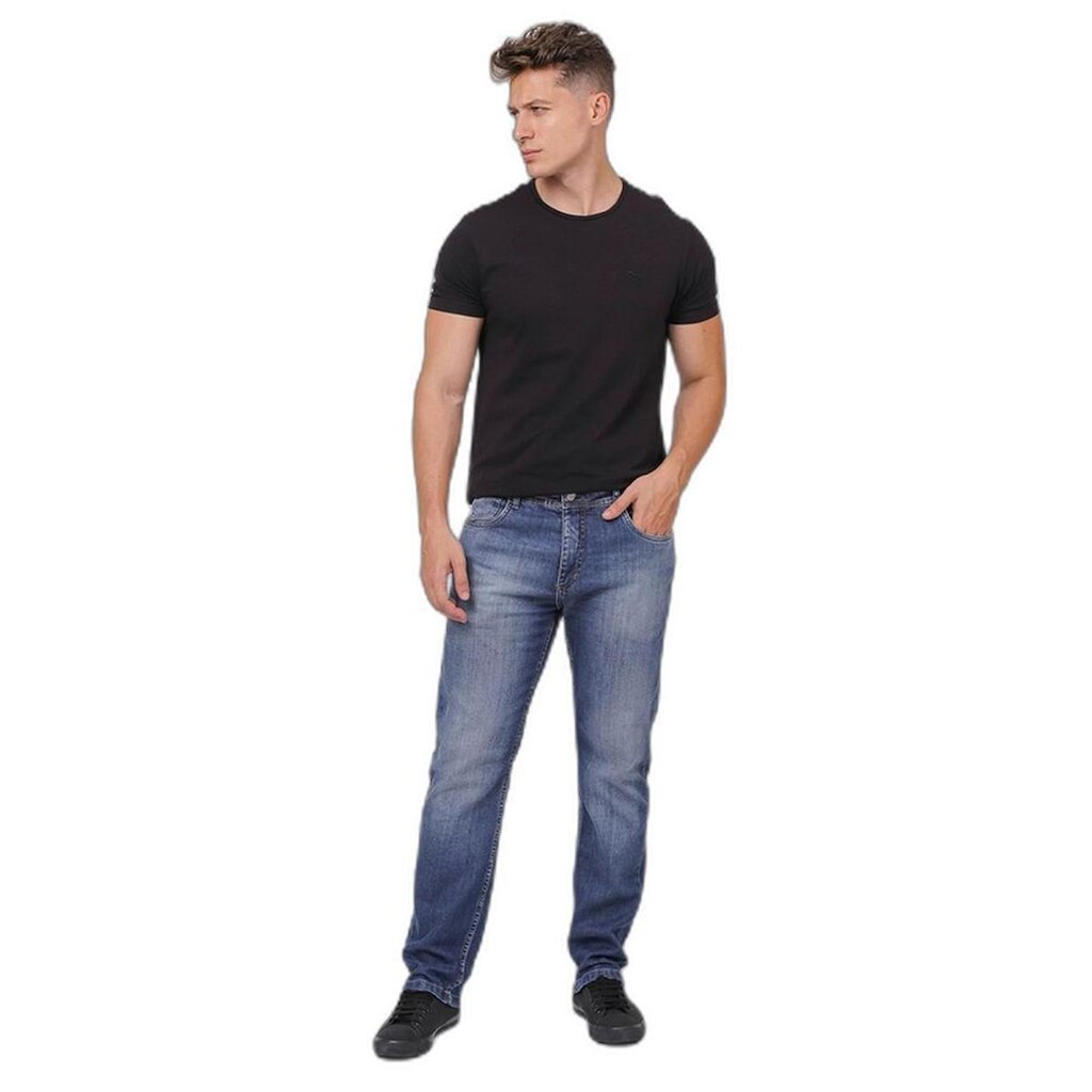 CALÇA JEANS SLIM FIT MASCULINA BÁSICA COM ELASTANO 23830