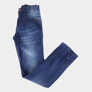 Calça Jeans Slim Juvenil HD Comfy