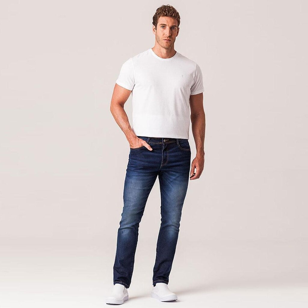 Calça Jeans Slim Masculina Zune