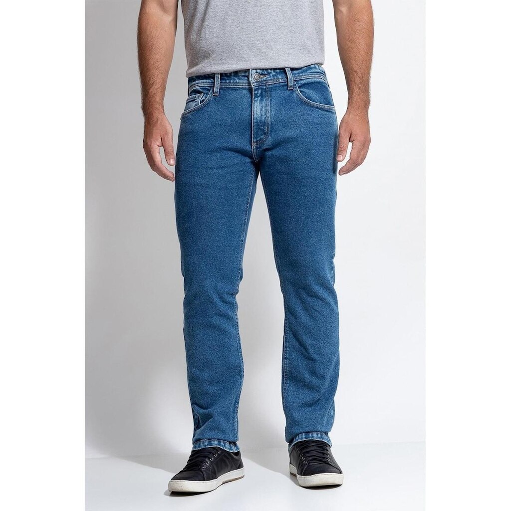 Calça Jeans Slim Straight Guess Azul