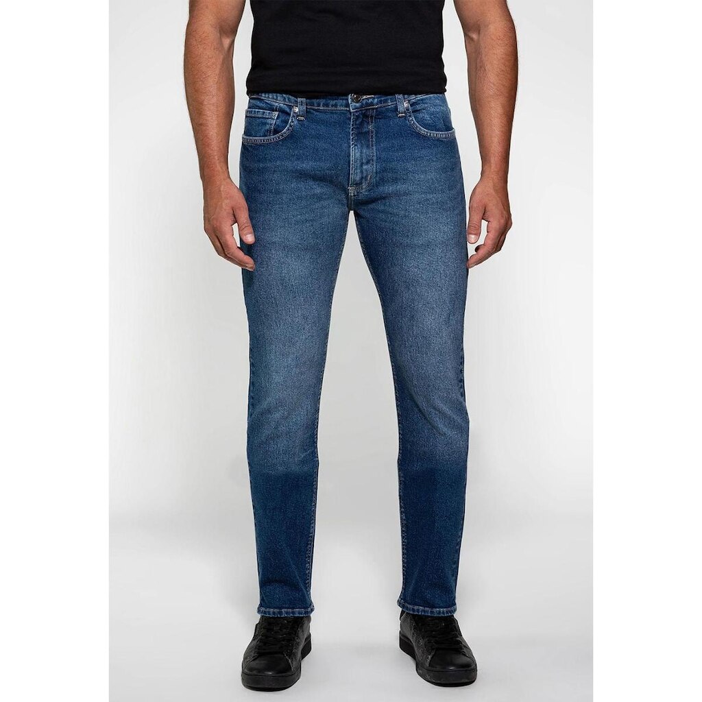 Calça Jeans Slim Straight Guess Azul